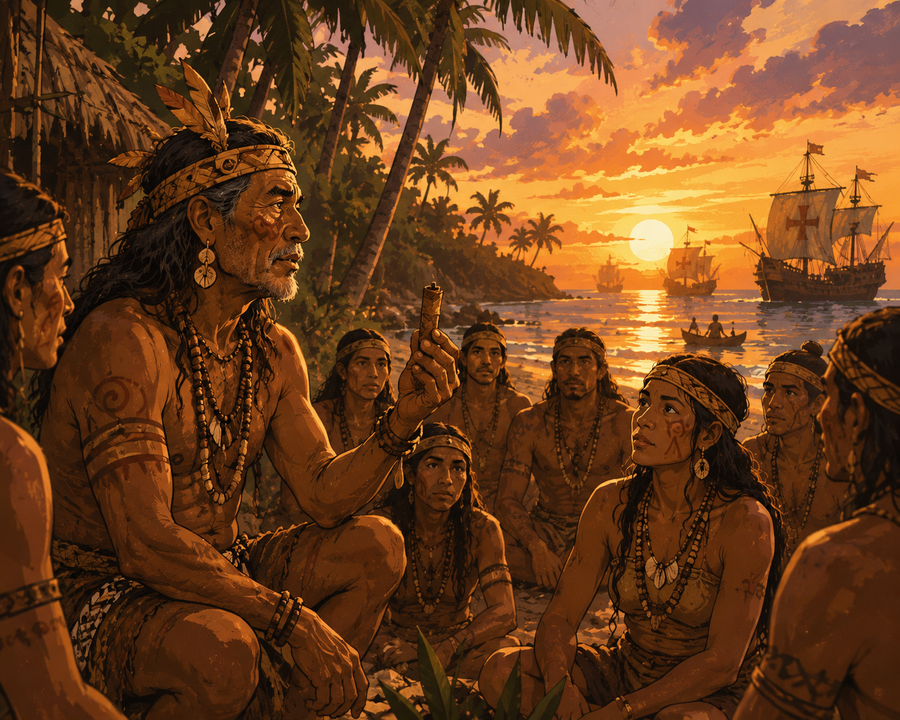 The First Cigar: How the Taíno Introduced Tobacco to the World